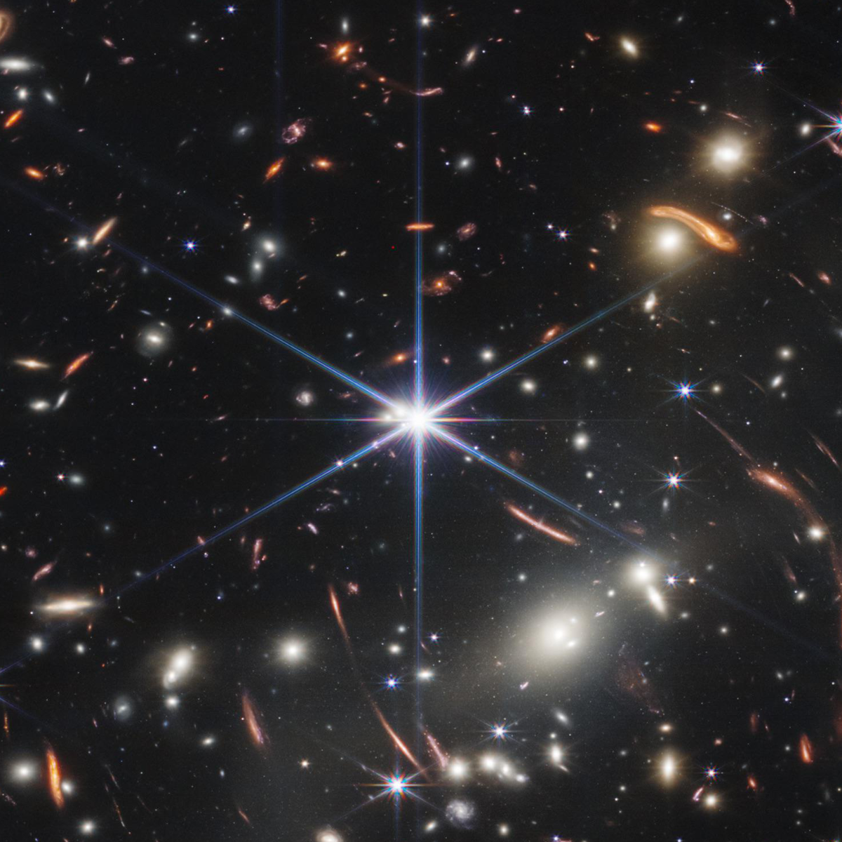 Galactic clusted SMACS 0723 by JWST